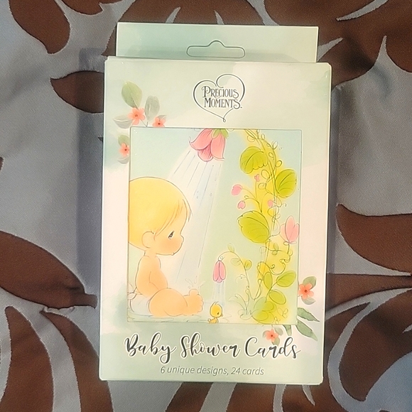 Precious Moments Baby Shower Cards NIB Set of 24 - Picture 2 of 6